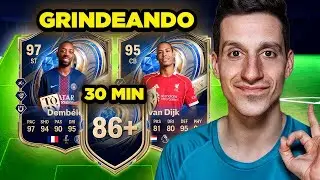 ¡GRINDEANDO 30 MINUTOS con el FULL TOTY! 🤵🔵⛏️