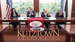 Kutztown, RACC Sign Social Work Agreement