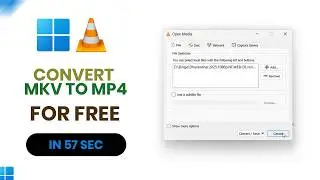 Как бесплатно конвертировать MKV в MP4 с помощью VLC