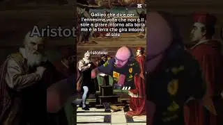 Pov:Aristotele vs Galileo#2025  #shorts#shortvideo#marzone#memes #history