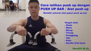 Cara Latihan Push Up Pakai Push Up Bar / Alat Push Up - Push Up Bar Workout