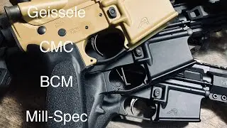 Какой спусковой механизм для AR-15 лучше? Mil-Spec, BCM, одноступенчатый CMC, Geissele SSA-E
