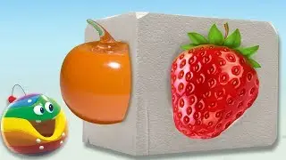 Learn colors with fruits | Wonderballs Animated Cartoons Compilation For Kids | Funny Cartoons