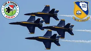2025 U.S. Navy Blue Angels - Augusta Airshow [FULL DEMO]