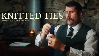 Trying 1940s-Style Knitted Ties for the First Time (J.Crew Factory Finds)