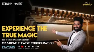 The Luxurious 9.2.6 KRIX Powered Dolby Atmos Home Theatre with 200