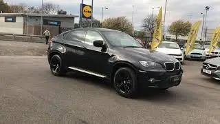 2010 black BMW X6 3.0 30d Auto xDrive 5dr
