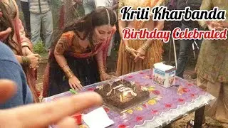 Kriti Kharbanda Celebrated Birthday For Housefull 4 Team