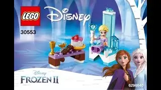 Instrucciones 30553-1 Set El Trono de Invierno de Elsa se lanz&oacute; en 2019 Lego