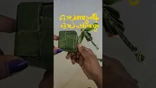 ഓലത്തുമ്പീം ഓലപ്പന്തും #coconutleafcraft #youtubeshorts