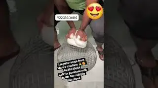 120 #liter rasgulla machine# milk boiler 🙏😍 khoya machine multi purpose