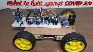 #54 ROBOT to fight against COVID 19 || PR ROBOTICS