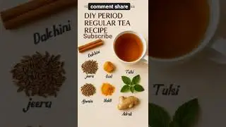 diy period tea#shortsfeed #skincare #ytshorts #motivation #helthtips #periods #diytea