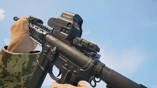 The first Modern SMG Combat in SQUAD