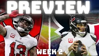 ERASE 2023 | Tampa Bay Buccaneers Vs Houston Texans Week 2 Preview! | 2025 NFL Season