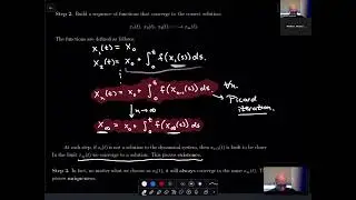 Existence/Uniqueness Theorem for 1D continuous dynamical systems