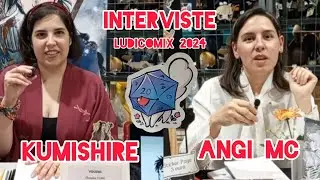 Ludicomix 2024 - Interviste Kumishire & Angi MC