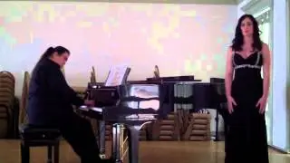 Hannah Button performing 