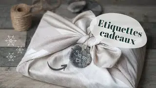 TUTO | Etiquettes cadeaux réutilisables (3 ingrédients seulement!) pour Noël et anniversaire