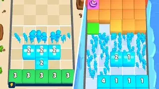 Cube Crusher 3D - Max Levels Mobile Walkthrough Trailer - Android Gameplay
