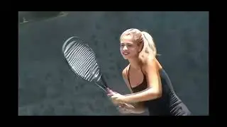 그녀는 누구 일까?Who is she?#Tennis#Forehand#Backhand#volley#テニス#网球#테니스#Tenis#Impact#Drill#테니스여신