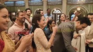 Jhanak Serial DP Pulkit Grand Birthday Celebration Party Cake Cutting With Media | Hiba Nawab,Apudi