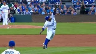 DET@KC: Escobar shows off defensive prowess