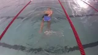 Learn to swim backstroke-basic exercises