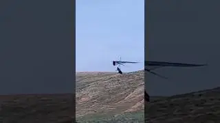 The Piuma on Downhill Final #aladelta #hanggliding