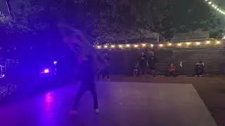 Joe Spins at the 2025 Texas Sign Spinning Competition