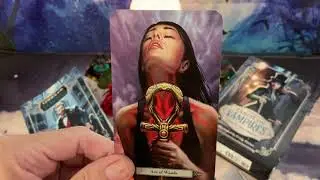 Tarot of the Vampires by Charles Harrington & Craig Maher...you'll wanna get bit by this deck!  :)