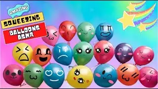 SATISFYING SQUEEZING NO TALKING ASMR BALLOONS | Play Slime Balloon Video Experiment