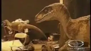 Velociraptor on the set of The Lost World Jurassic Park part 2