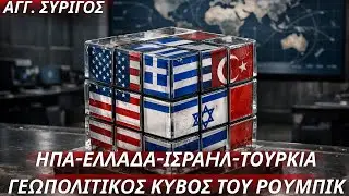 Άγγελος Συρίγος: ΗΠΑ-Ελλάδα-Ισραήλ-Τουρκία. Γεωπολιτικός κύβος του Ρούμπικ