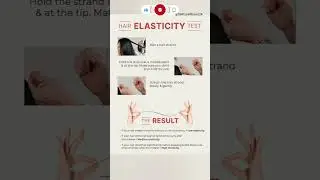 &ldquo;Is your hair healthy? Try this simple elasticity test!&rdquo; #HairElasticityTest #shorts