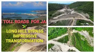 More Toll Highway For Jamaica / Long Hill Bypass Construction And Southward Alignment 