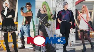Лучшее музыкальное видео косплея @ Romics в Италии. Косплей-шоу 4K