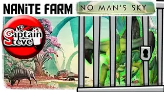 Nanite Farm Base Build | No Man's Sky Captain Steve | Biological Horror Pen | Larval Egg Harvesting