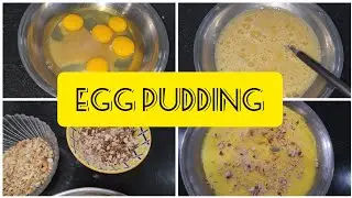 Egg pudding/Steamed Egg pudding/without oven egg pudding #eggpuddingrecipe #pudding #withoutoven