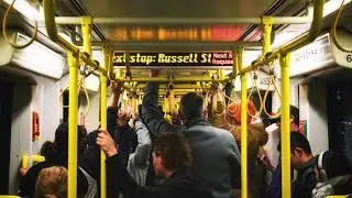 NYC Subway Ambience (Cozy ASMR Sounds for Sleep, Study, Meditation)  - 9 Hours