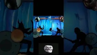 Shadow fight2 game play video (shadow vs Savage) how to defult savage #shadowtactics #shadowfight