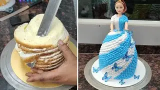 How To Make Doll Cake Decoration Idea | Simple and Unique Cake Design Idea 2026