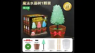 Magic Growing Crystal Christmas Tree
