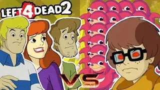 SCOOBY-DOO CREW meets UGANDAN KNUCKLES + BETRAYED by VELMA!!! - Left 4 Dead 2 Mod Funny Moments