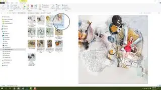Alignment and Anchoring Design Principles for Digital Scrapbooking using ArtPlay Axiom Collection