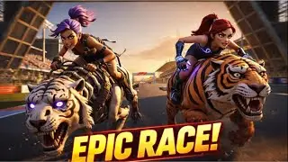Beast Race F1 &ndash; Purple Rider Wins the Ultimate Tiger Race | Epic Fantasy Action Movie