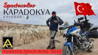 Turkey Solo Ride - Episode 6. Spectacular Kapadokya. There is no other better place than this