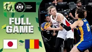 日本対ルーマニア | 女子 | フルゲーム | クレラン FIBA 3x3 ワールドカップ 2022