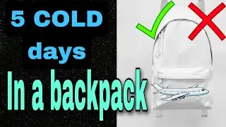 5 Days COLD Weather PACKING in a BACKPACK || what to take || how to pack in a back for cold weather