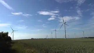 Gunshots near Wind farm Fleam Dyke 29jun15 Cambs uk 6p